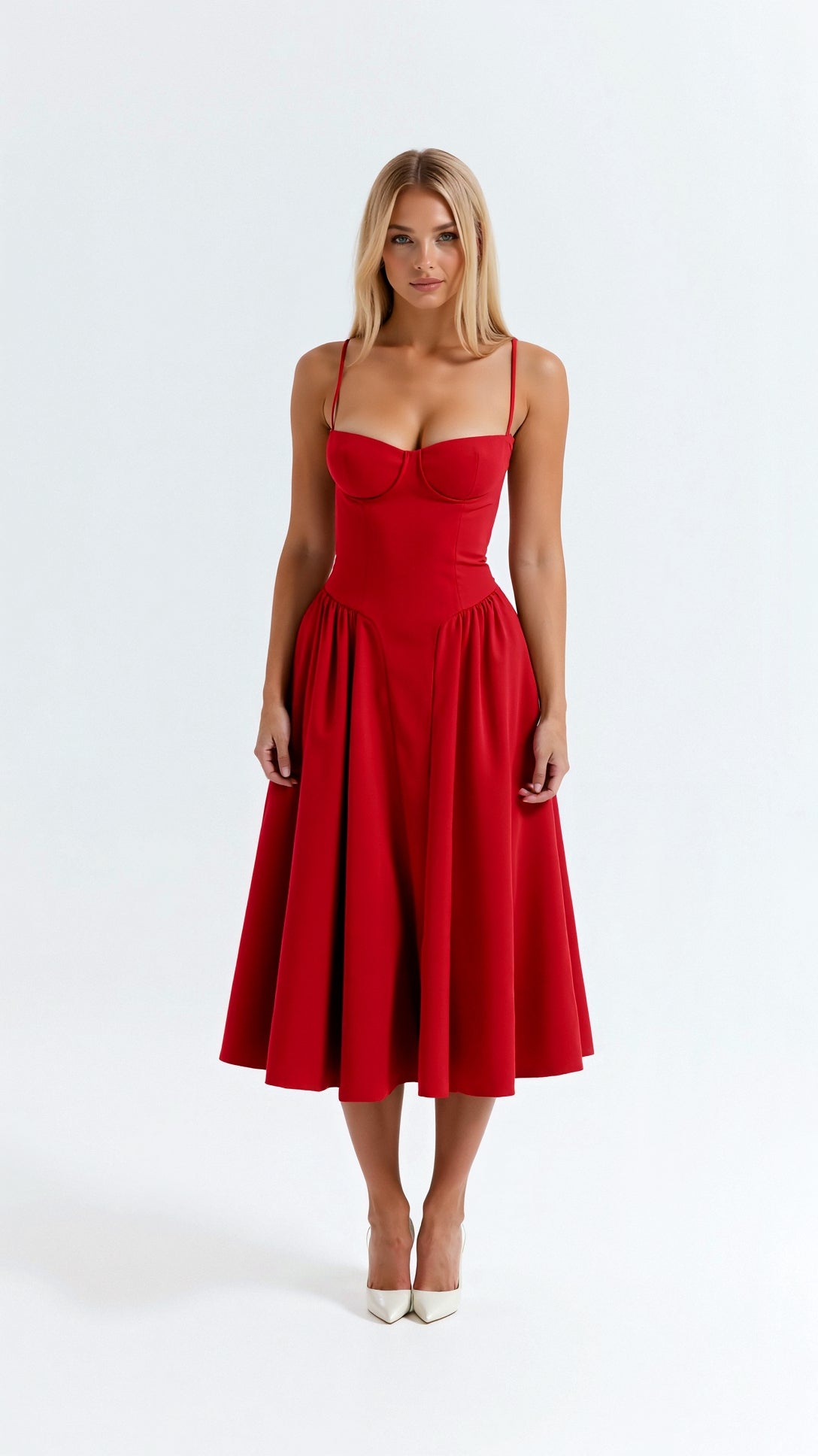 Corset Midi Dress