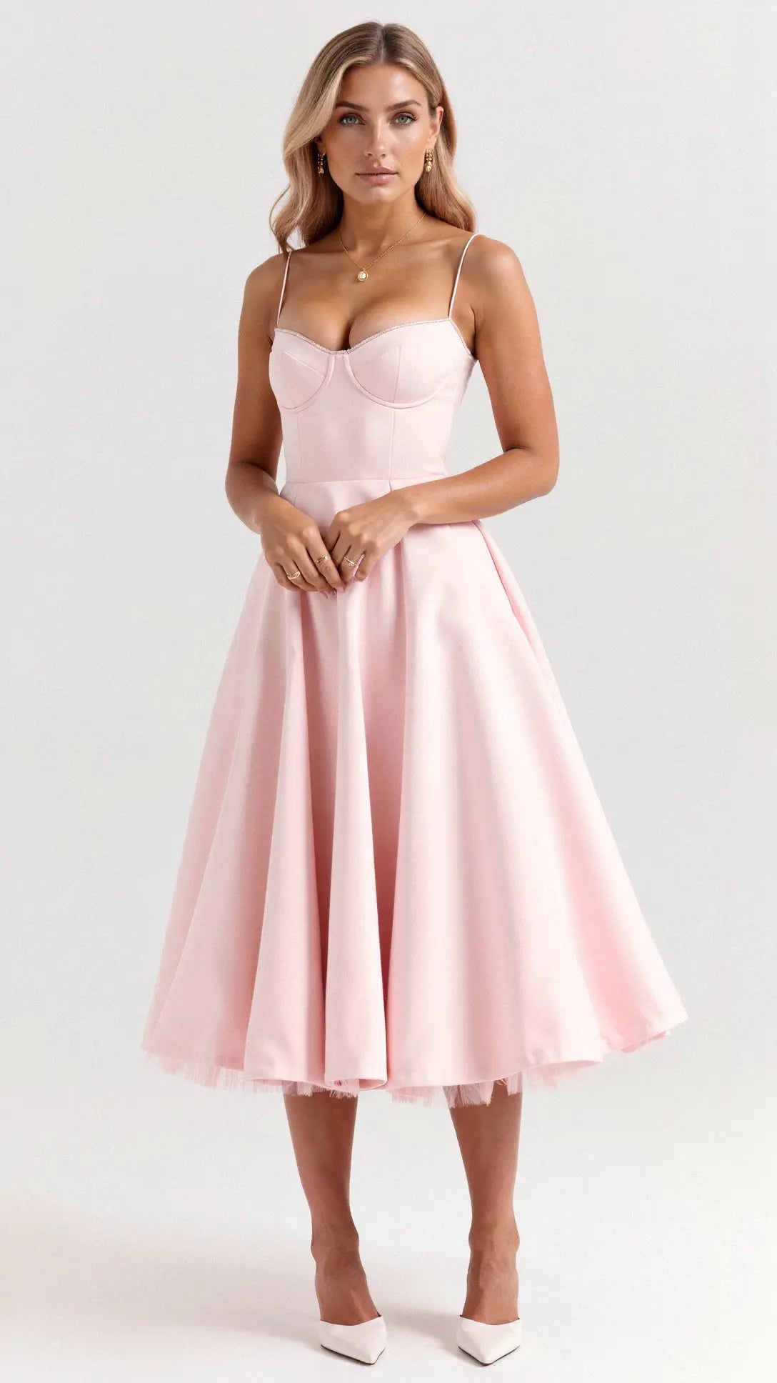 Tulle Midi Dress