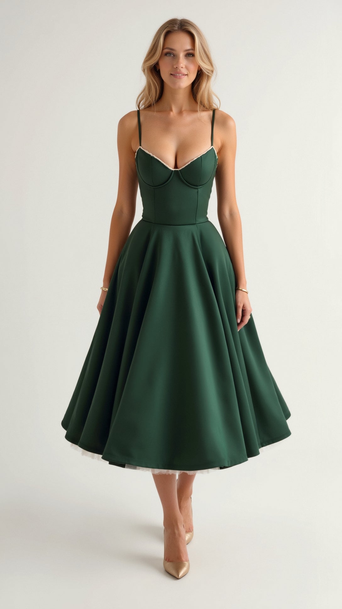 Tulle Midi Dress