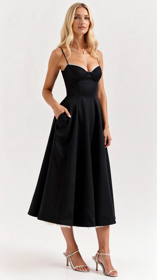 Tulle Midi Dress
