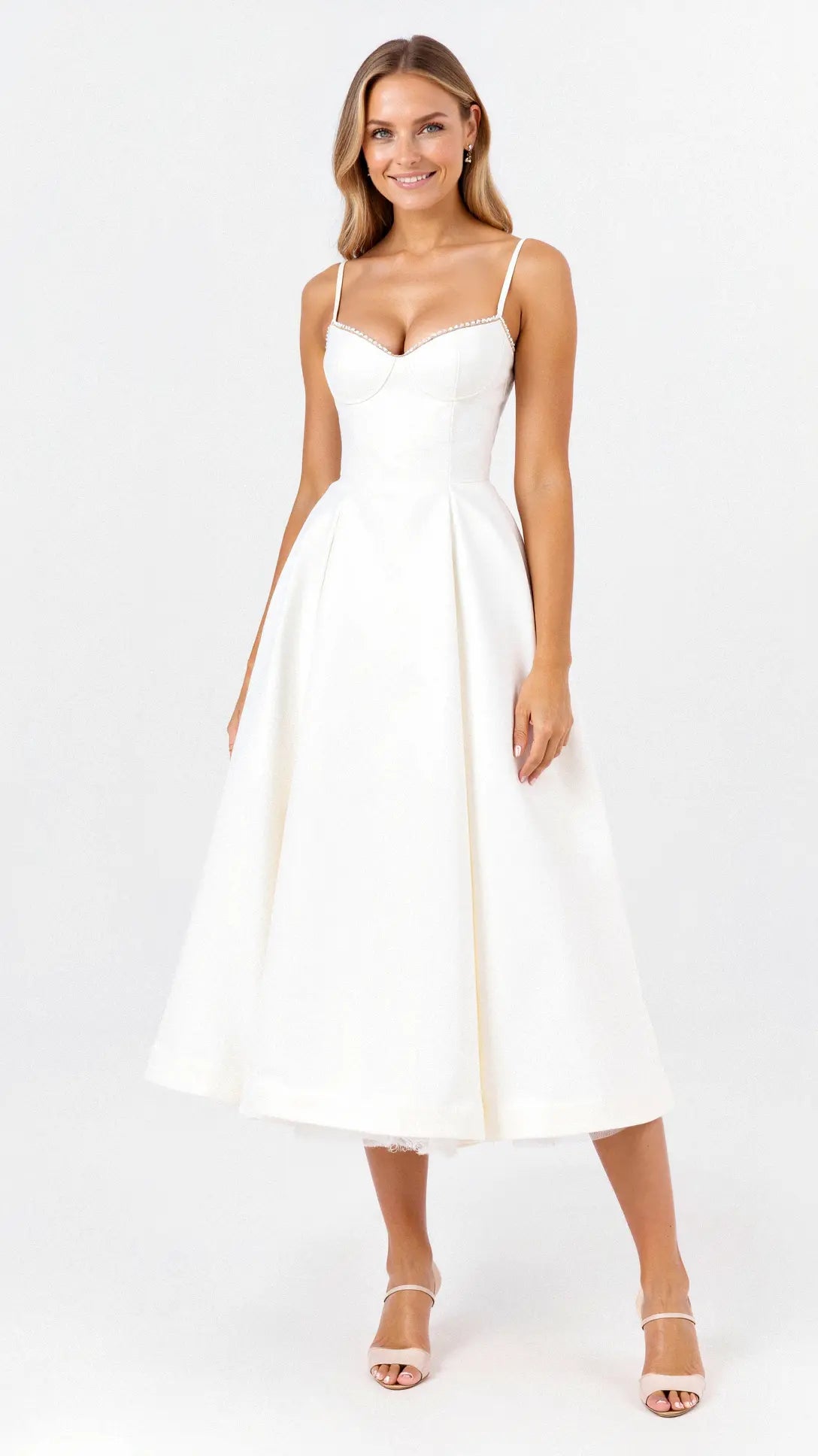 Tulle Midi Dress