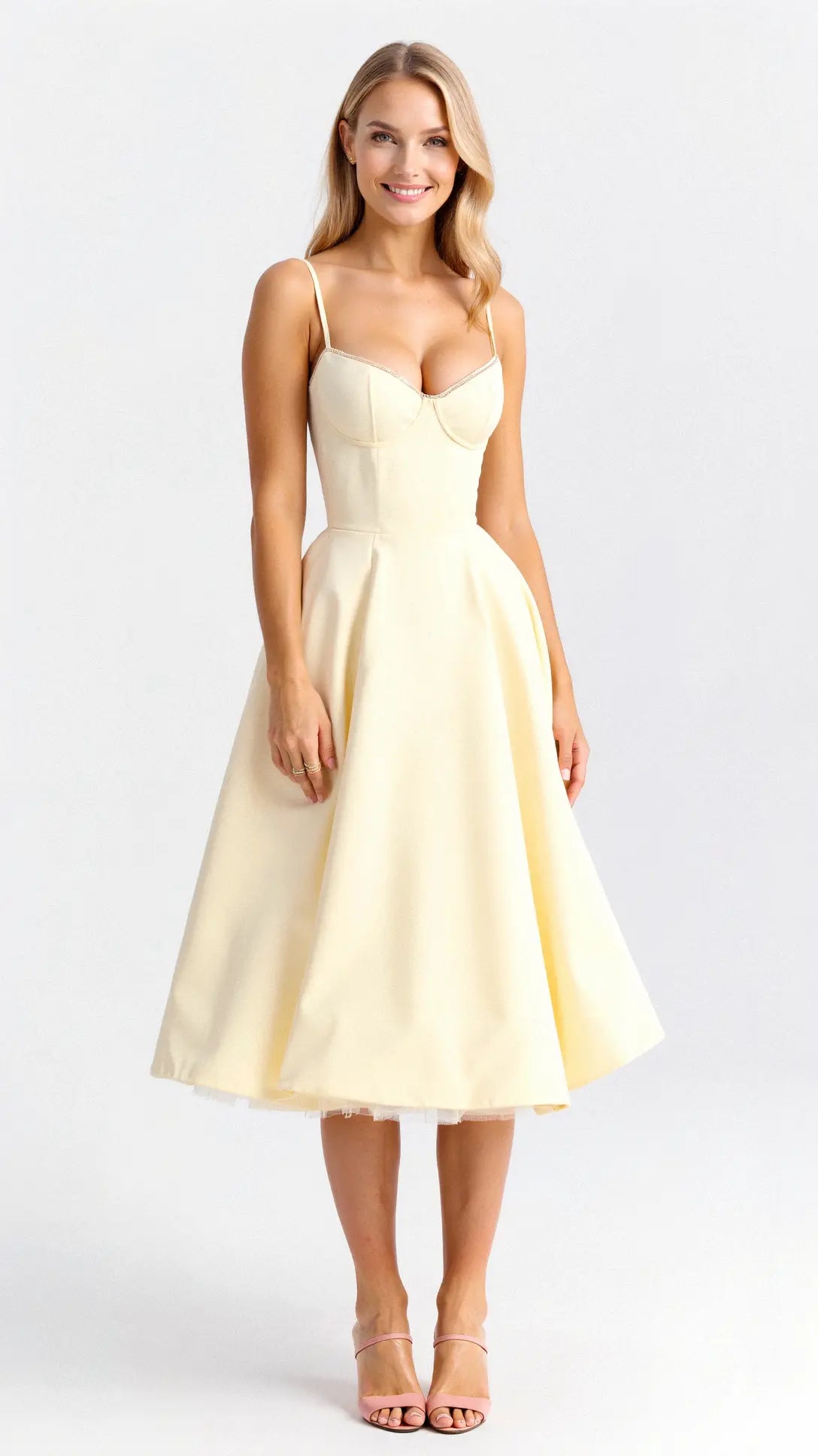 Tulle Midi Dress