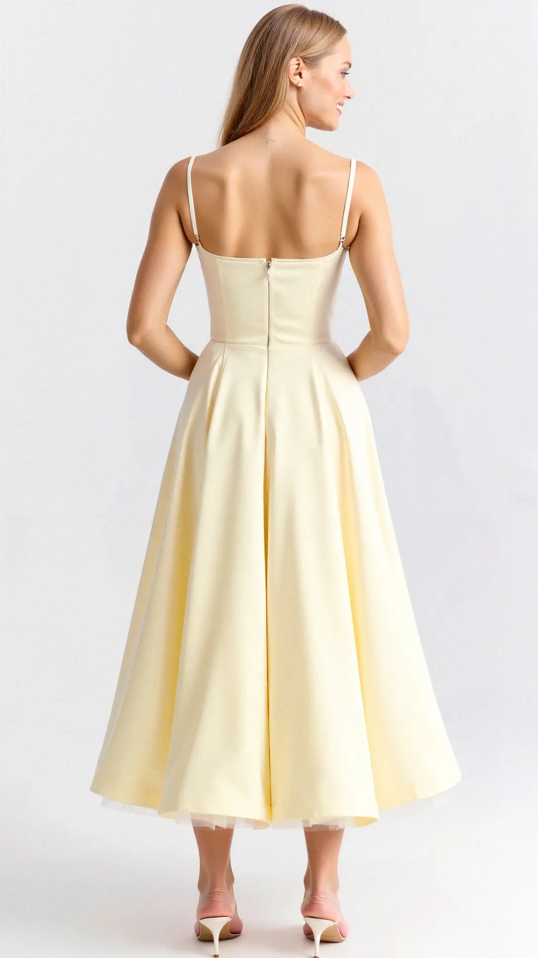Tulle Midi Dress