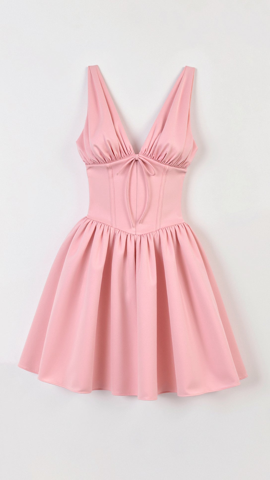 Satin Mini Dress