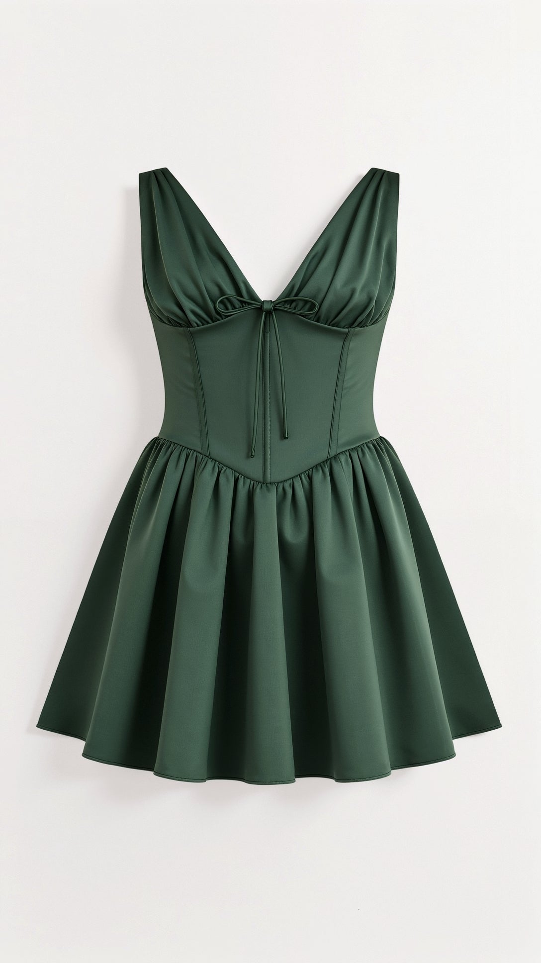 Satin Mini Dress