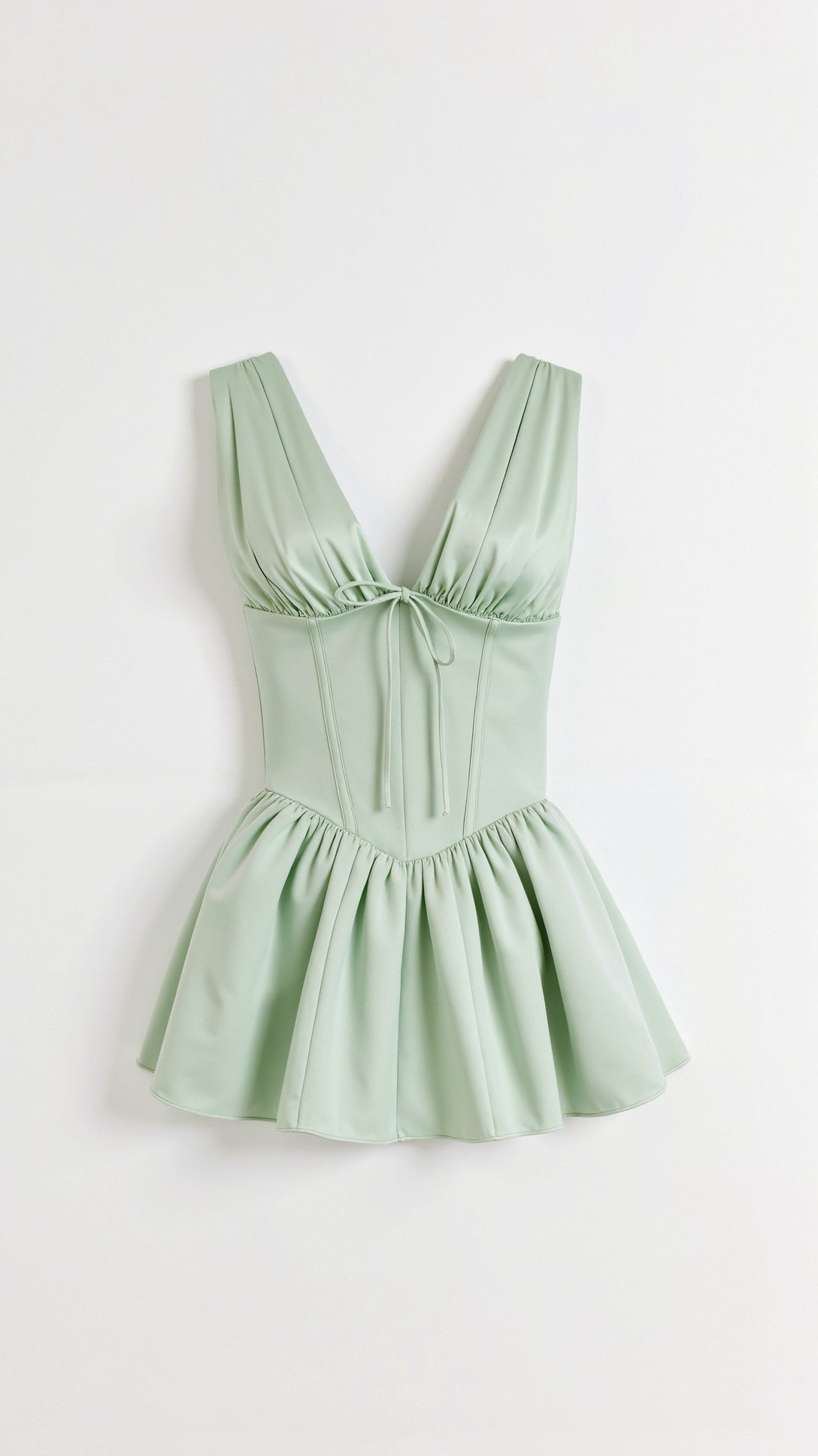 Satin Mini Dress